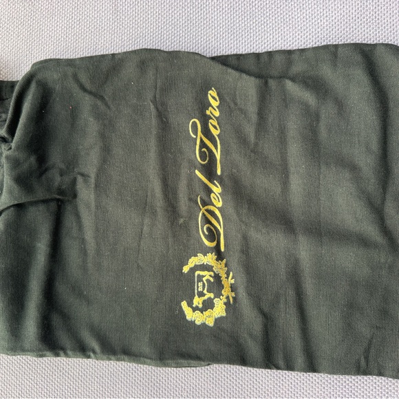 Del Toro Black Velvet Loafers with Egg and Bacon Embroidery - Picture 6 of 8